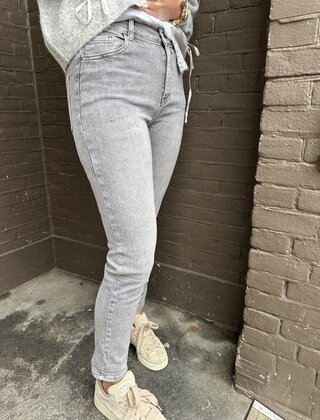 Jeans Mom Grijs