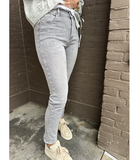 Jeans Mom Grijs