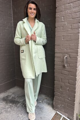 Jas Lola Mint groen