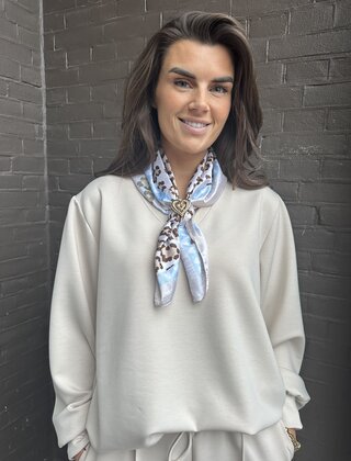 Sjaal Kort Wild Beige