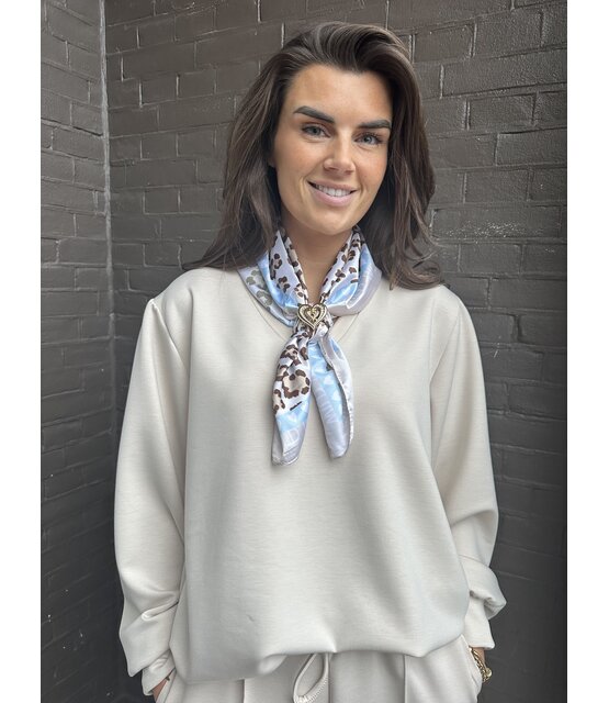 Sjaal Kort Wild Beige