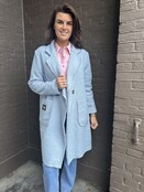 Jas Lola Lichtblauw