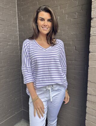 Top Madelief Lila