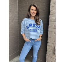 Top Amour Blauw