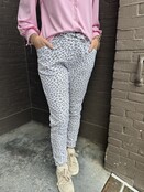 Broek Panter Wit