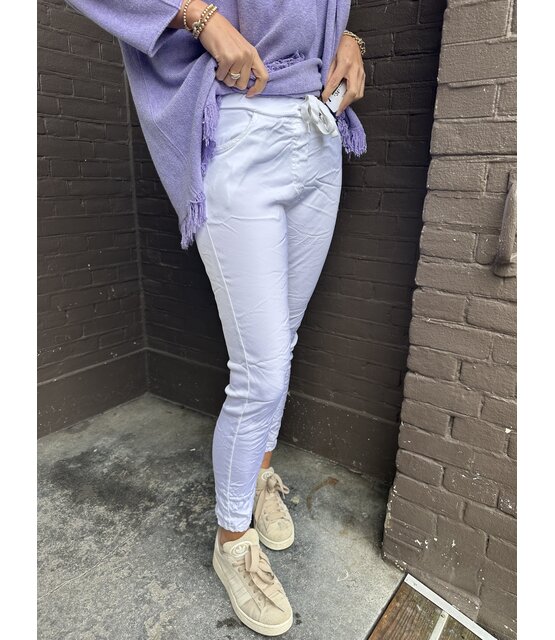 Broek Sascha wit
