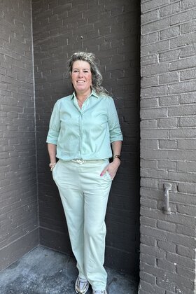 Broek Moniek mint