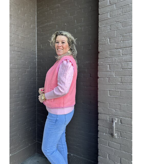 Bodywarmer Carola roze