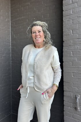 Bodywarmer Carola beige