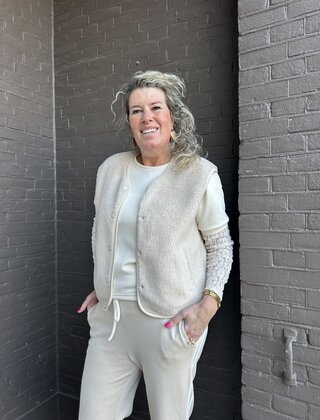 Bodywarmer Carola beige