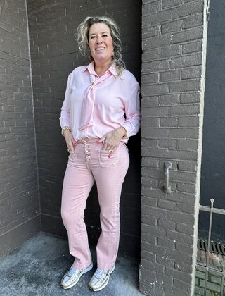 Jeans Paula roze