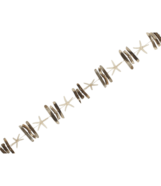 Guirlande met zeesterren 170 cm