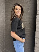 T-Shirt New York Zwart