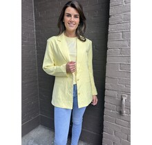 Blazer Strass Geel