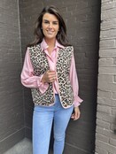 Gilet Panter Roze