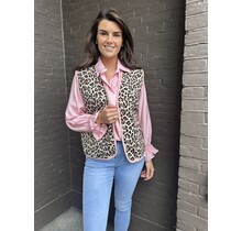 Gilet Panter Roze