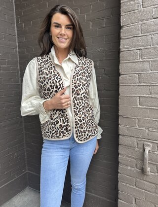 Gilet Panter Beige