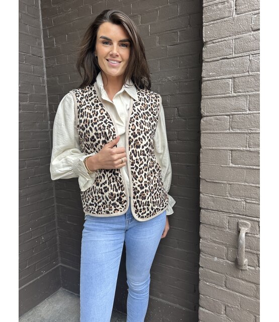 Gilet Panter Beige