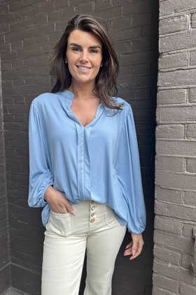 Top Lia Blauw