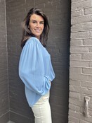 Top Lia Blauw