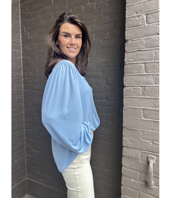 Top Lia Blauw