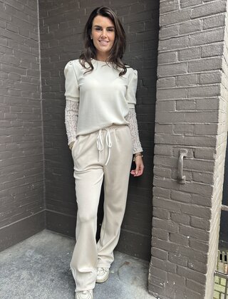 Broek Moniek beige