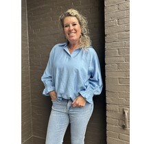 Blouse Eva Blauw