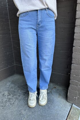 Jeans Ballon Blauw