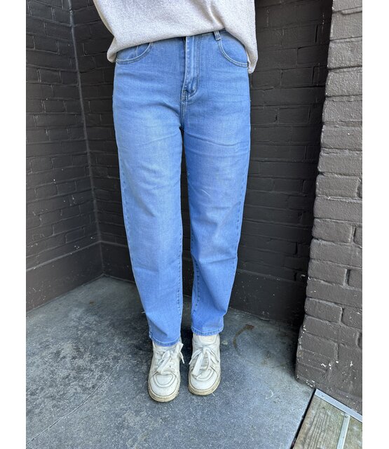 Jeans Ballon Blauw