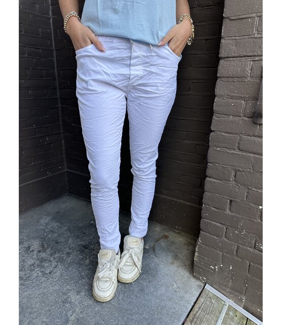 Broek Kim Wit