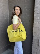 Weekendtas Tote Geel