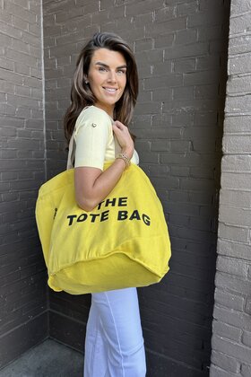Weekendtas Tote Geel