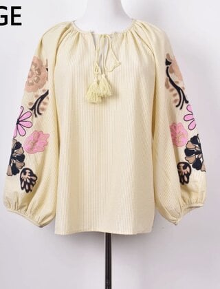 Blouse Summer Beige
