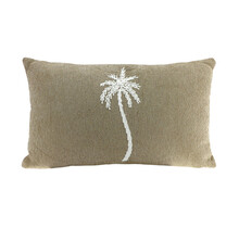 Kussen Palm Taupe