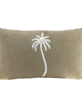 Kussen Palm Taupe