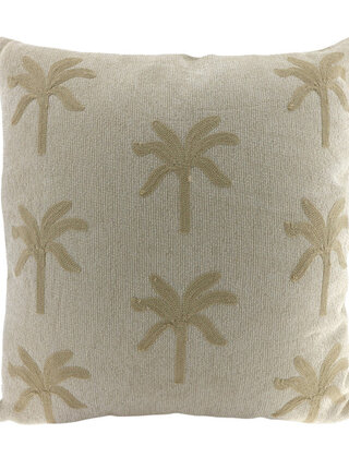 Kussen Palm Groot Beige