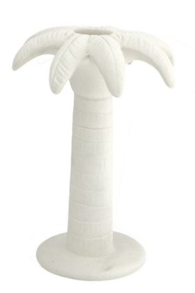 Kandelaar Mexico Wit incl Kaars