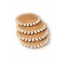 Onderzetter schelp 4 suks