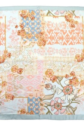 Sjaal St. Ives Lichtblauw