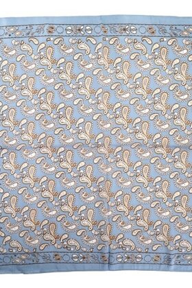 Sjaal St. Ives Ijs Blauw