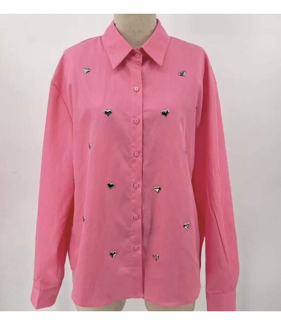 Blouse Love Pink