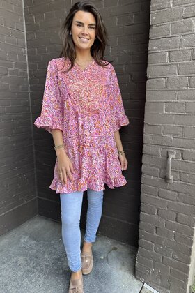 Tuniek Ibiza Roze
