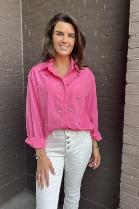 Blouse Love Pink