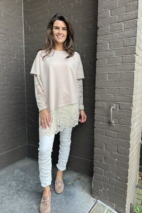 Trui Jannie Beige
