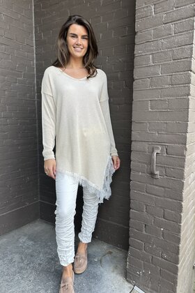 Trui Eveline Beige