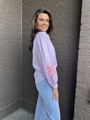 Blouse Palmboom Roze