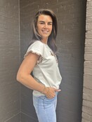 T-shirt Teckel Camel