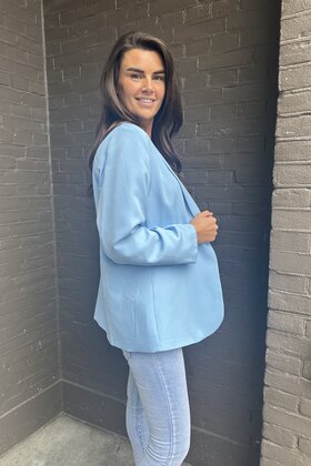 Blazer Dion Plussize Blauw