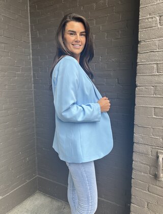 Blazer Dion Plussize Blauw