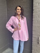 Blazer Dion Plussize Roze